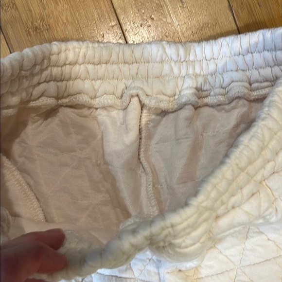 Cozy Cream Quilted Lounge Set - Picture 4 of 12